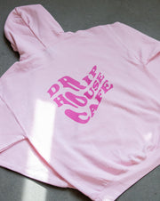 Baby Pink Graphic Hoodie