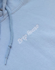 Baby Blue Graphic Hoodie